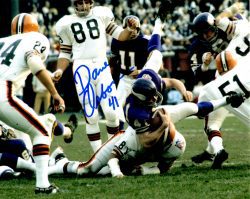 Autographed DAVE OSBORN  8X10 Minnesota Vikings Photo