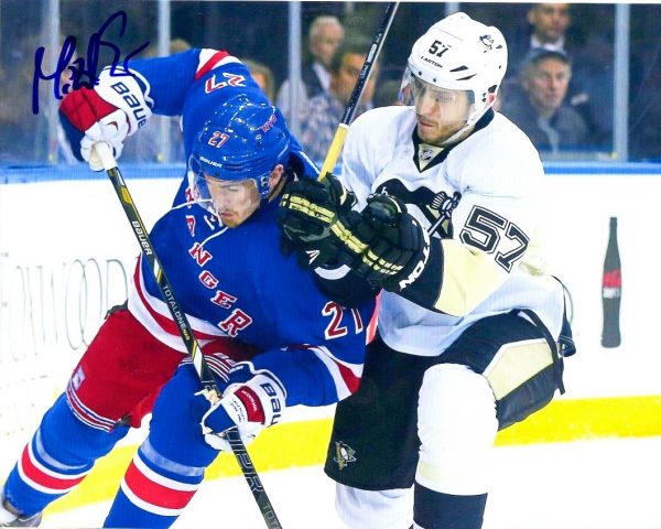 Autographed MARCEL GOC 8x10 Pittsburgh Penguins Photo