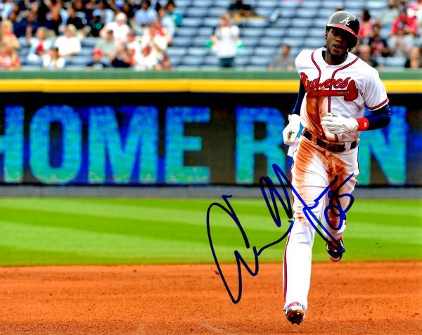 AUTOGRAPHED CAMERON MAYBIN 8X10 Atlanta Braves photo