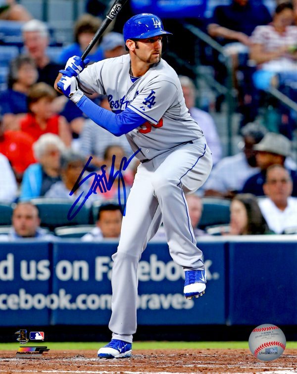AUTOGRAPHED SCOTT VAN SLYKE 8x10 Los Angeles Dodgers photo