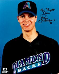 Autographed JOHN PATTERSON 8X10 Arizona Diamondbacks Photo