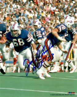 Autographed JOE DELAMIELLEURE  -   Buffalo Bills Photo