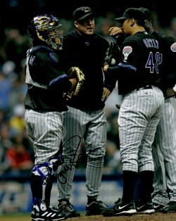 Autographed BRYAN PRICE 8X10 Arizona Diamondbacks Photo