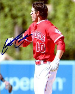 AUTOGRAPHED GRANT GREEN 8X10 Los Angeles Angels Photo