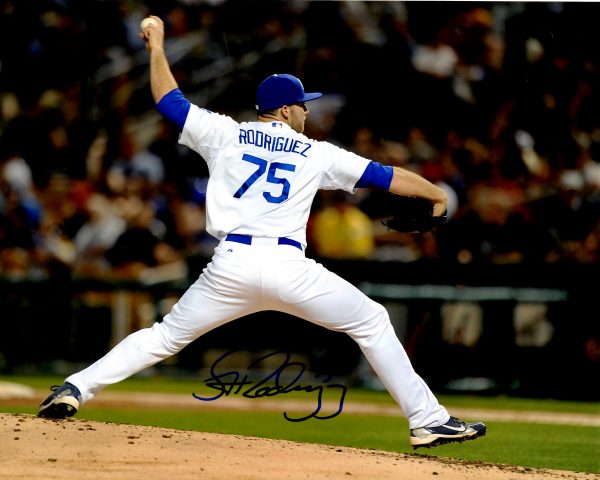 AUTOGRAPHED PACO RODRIGUEZ  8x10 Los Angeles Dodgers photo