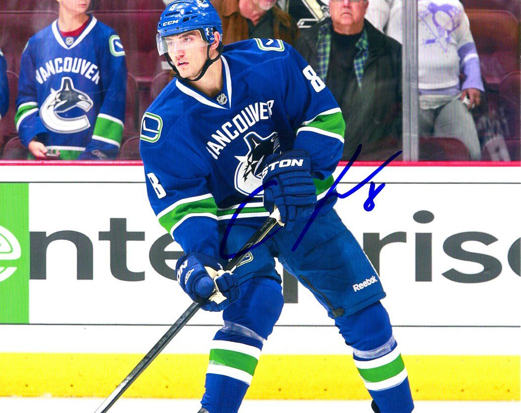 Autographed KIRK MCLEAN Canucks Photos - Main Line Autographs