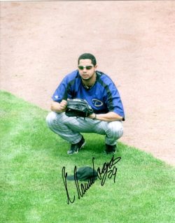 Autographed CLAUDIO VARGAS 8X10 Arizona Diamondbacks Photo
