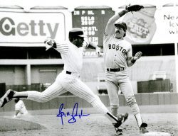 AUTOGRAPHED BILLY SAMPLE 8X10 NEW YORK YANKEES photo