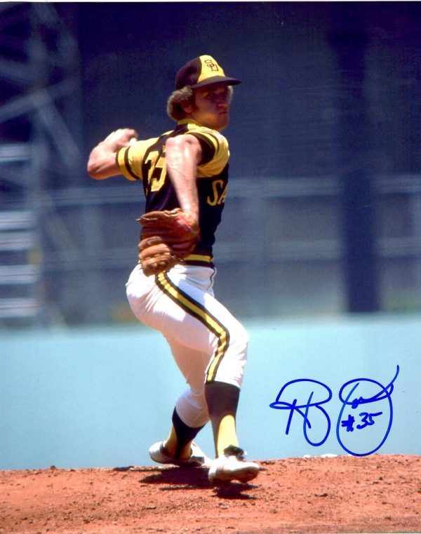 AUTOGRAPHED  RANDY JONES 8x10 San Diego Padres Photo