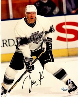 Autographed JARI KURRI 8X10 Los Angeles Kings Photo