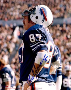 Autographed PAUL SEYMOUR 8X10 Buffalo Bills Photo