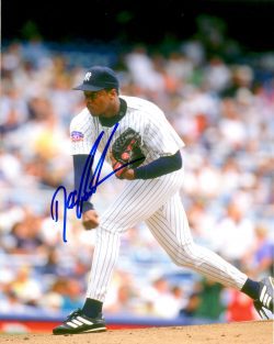 AUTOGRAPHED DOC GOODEN 8X10 NEW YORK YANKEES photo