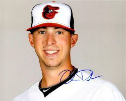 AUTOGRAPHED  Oliver Drake 8X10 Baltimore Orioles Photo