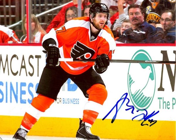 Autographed ANDREW MACDONALD  8X10 Philadelphia Flyers Photo