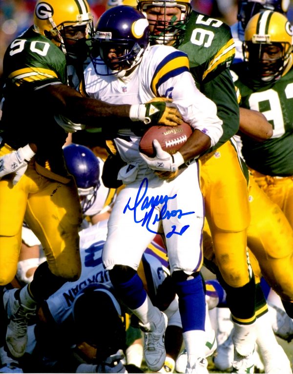 Autographed DARRIN NELSON  8X10 Minnesota Vikings Photo