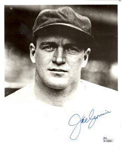 Autographed JOE CRONIN 8X10 WASHINGTON SENATORS photo