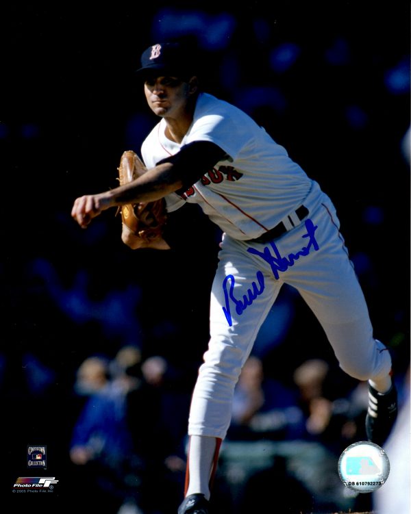 AUTOGRAPHED BRUCE HURST 8X10 Boston Red Sox photo