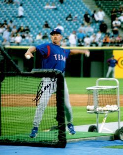 AUTOGRAPHED BOBBY JONES 8X10 photo Texas Rangers