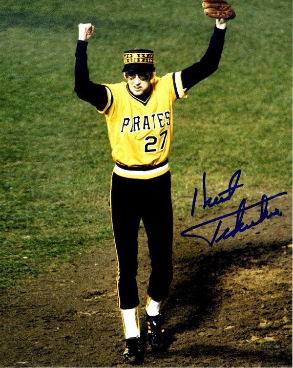 Autographed KENT TEKULVE 8x10 Pittsburgh Pirates Photo