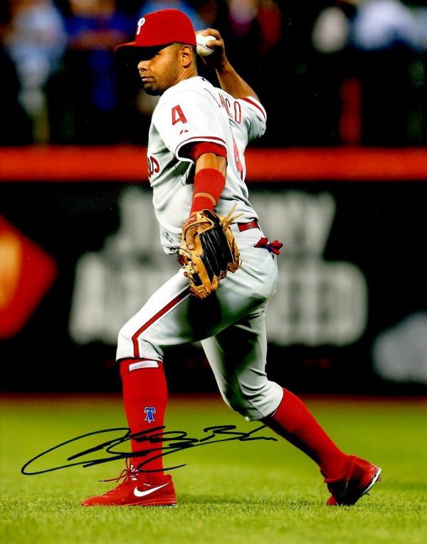 AUTOGRAPHED ANDRES BLANCO 8X10 Philadelphia Phillies Photo