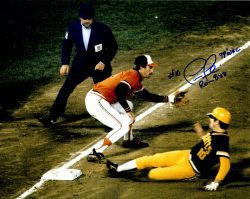 Autographed TIM FOLI 8X10 Pittsburgh Pirates Photo