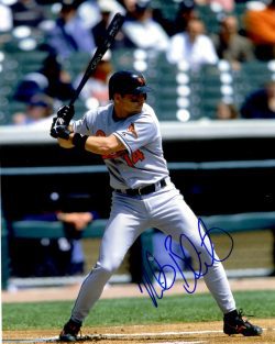 AUTOGRAPHED MIKE BORDICK 8X10 Baltimore Orioles Photo