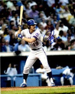 AUTOGRAPHED TIM FOLI 8X10 New York Mets photo