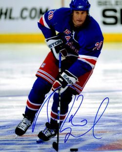 Autographed VINNY PROSPAL 8X10 New York Rangers Photo