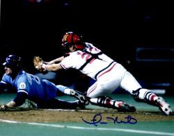 AUTOGRAPHED TOM NIETO 8X10 St. Louis Cardinals photo
