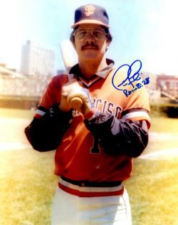 AUTOGRAPHED TIM FOLI 8X10 San Francisco Giants Photo