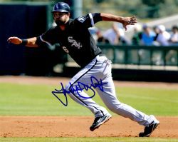 AUTOGRAPHED JORDAN DANKS 8X10 photo Chicago White Sox