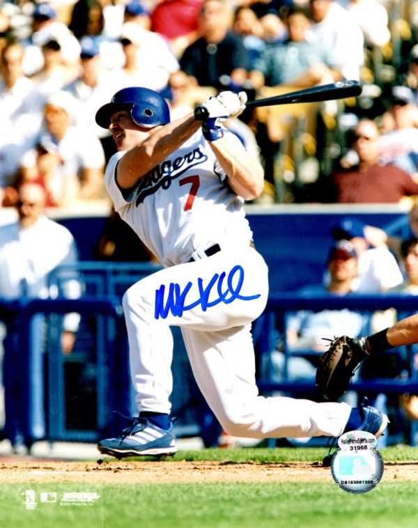 AUTOGRAPHED MIKE KINCAID 8x10 Los Angeles Dodgers photo