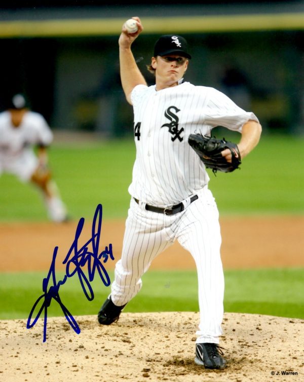 AUTOGRAPHED GAVIN FLOYD 8X10 Chicago White Sox Photo