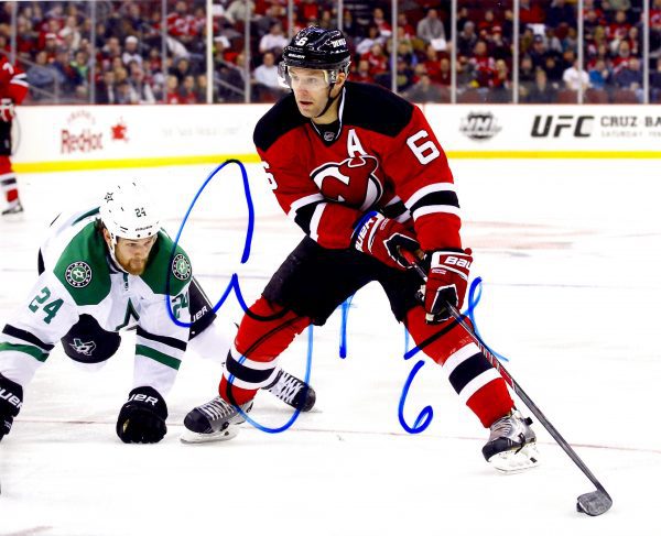Autographed ANDY GREENE 8X10 New Jersey Devils Photo