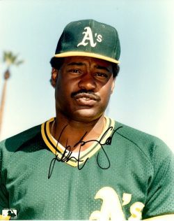AUTOGRAPHED DON BAYLOR 8X10 photo Oakland A's