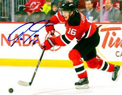 Autographed  JACOB JOSEFSON 8X10 New Jersey Devils Photo