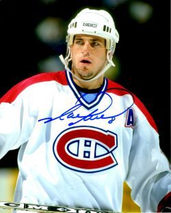 Autographed MARK RECCHI 8X10 Montreal Canadiens Photo