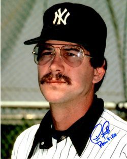 AUTOGRAPHED TIM FOLI 8X10 photo  New York Yankees