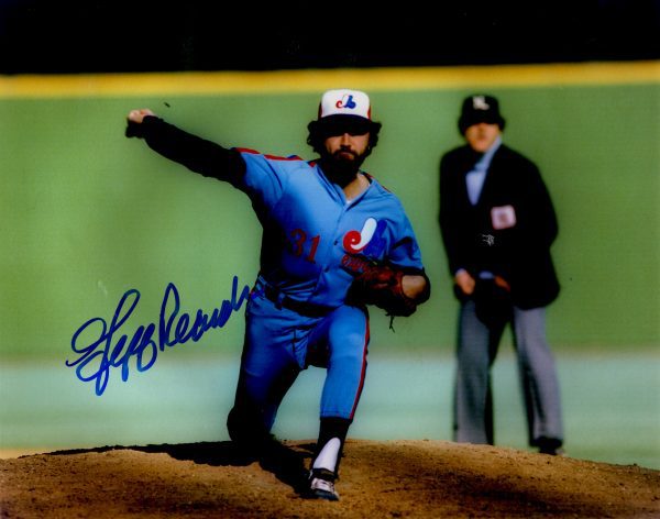 AUTOGRAPHED JEFF REARDON 8X10 Montreal Expos Photo