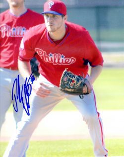 AUTOGRAPHED PAUL CLEMENS 8X10 Philadelphia Phillies Photo