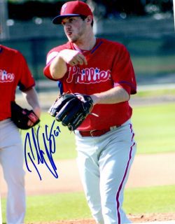 AUTOGRAPHED  PAUL CLEMENS 8X10 Philadelphia Phillies Photo