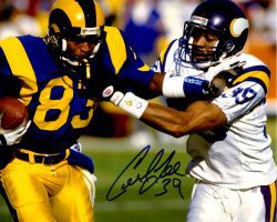 Autographed CARL LEE  8X10 Minnesota Vikings Photo