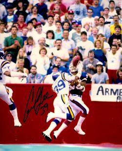 Autographed  CARL LEE 8X10 Minnesota Vikings Photo