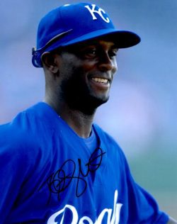 AUTOGRAPHED JOEY GATHRIGHT 8X10 photo KC Royals