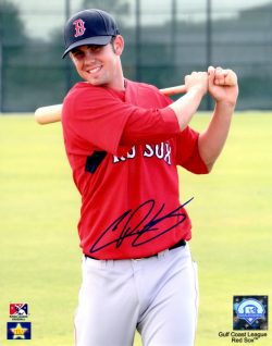 AUTOGRAPHED CASEY KELLY 8X10 Boston Red Sox photo