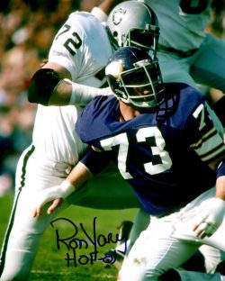 Autographed RON YARY 8X10  photo - Minnesota Vikings