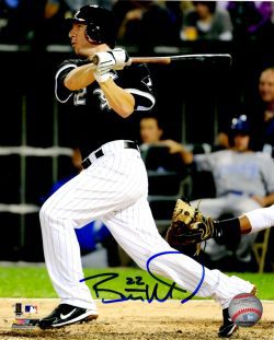 AUTOGRAPHED BRENT MOREL  8X10 Chicago White Sox Photo