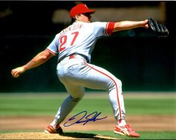 AUTOGRAPHED DANNY JACKSON 8X10 Philadelphia Phillies Photo