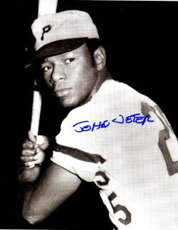 Autographed JOHNNY JETER 8X10 Photo Pittsburgh Pirates