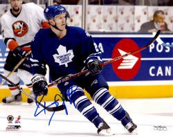 Autographed  BRIAN LEETCH 8X10 Maple Leafs  photo